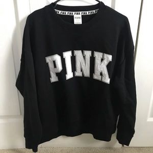 Pink Victoria Secret sweatshirt